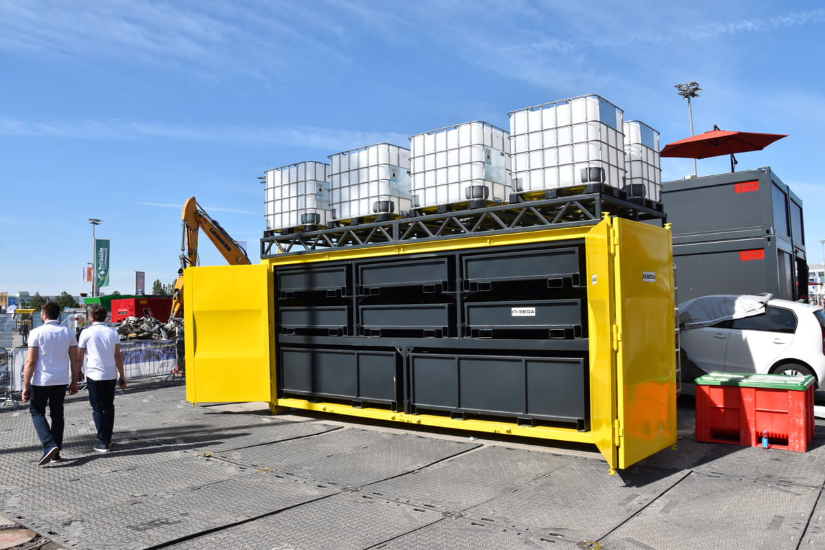 HV Battery Container Pro :  פתרון אחסון בטוח לסוללות ליתיום-יון