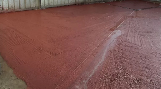 יציקת ריצפה לכלים כבדים